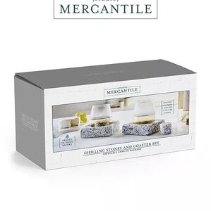 Mercantile Design Chilling Stones and Coaster Set